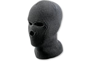 PURECITY Absolute Discount Cagoule 3 Trous Commando Intervention Black Panther - Police - Swat - GIGN - Raid - Forces spéciales - Airsoft- Paintball - Ski - Snow - Surf - Montagne - Outdoor