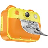 Hoco. DV204 IPS HD Screen Dual Camera Children's Camera with &ndash; Photo Stickers, Fun Game and Training Camera, Stone