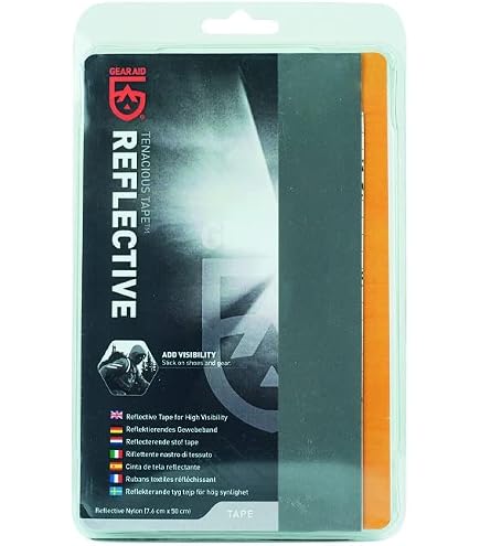 Nastro riflettente a nido dape 5 cm x 5 m - giallo
