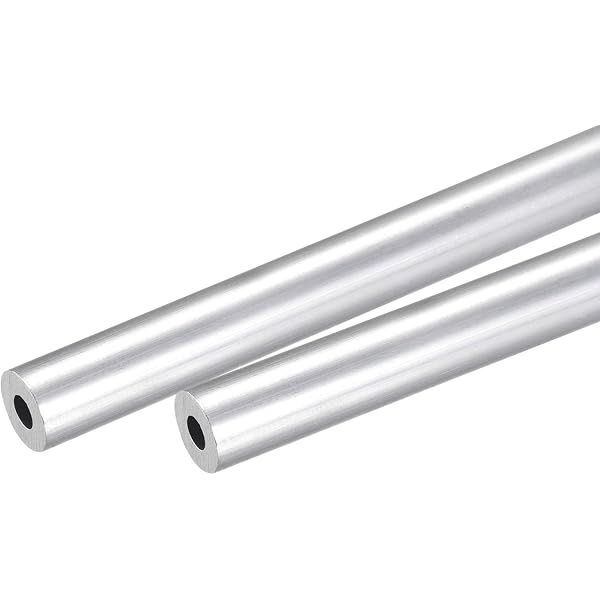 Uxcell 316 Stainless Steel Tube - 8mm OD, 1mm Wall, 250mm Length (2 Pack)
