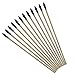 Produktbild 3Z Archery 12er Pack Kindersicherungspfeil Holzkrug Kinderpfeil Safe 50cm / 20 Zoll Outdoor-Trainingspfeil 7mm Kind Kinder Anfänger Erwachsene