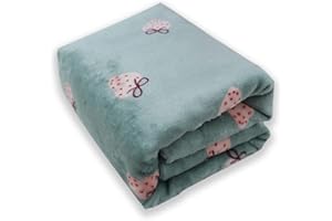 SHIENFIR Extra Softness and Fluffy Lightweight Microplush Fleece Pet Blanket for Small, Medium and Large Dogs, Puppies, Cats and Kittens Green 3XL