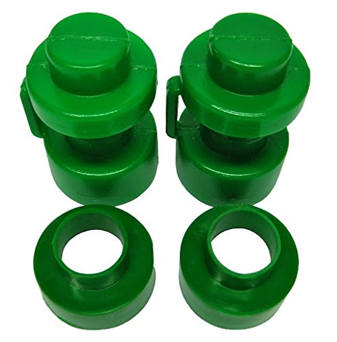 2 Abschlusskappen ø 25 mm und 2 Rohrmitt