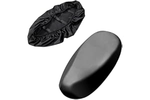 VEOIRXU Funda Asiento Moto Impermeable Universal Antideslizante Antiarañazos Cuenta con Protección Solar y contra la Lluvia Válido para Todo Tipo de Motos y Scooters