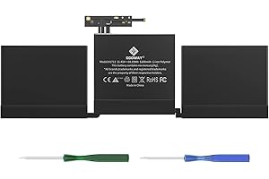 E EGOWAY A1708 A2159 A2289 A2338 Akku, Egoway Ersatzakku für A1713 A2171, Kompatibel mit MacBook Pro 13" (Ende 2016, Mitte 2017, Mitte 2019, 2020), EMC 29 78 311. 64 3301 3456 3578