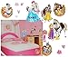 Produktbild 13 Stück: XL Wandsticker - " Disney Princess - Prinzessin " - incl. Name - selbstklebend + wiederverwendbar - Aufkleber für Kinderzimmer - Wandtattoo / Sticker Mädchen / Kinder - Schneewittchen - Belle - Rapunzel - Kinder - Wandaufkleber - Postersticker - Deko - Poster - Tattoo