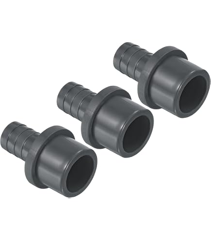 TOP-VIGOR - Lot De 5 Raccords Réducteurs PVC DWV 20mm X 40mm - Pour Systèmes Eau, Drainage, Arrosage - Connexion étanche, Facile à Coller