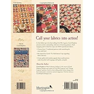 Civil War Legacies II: 17 Small Quilt Patterns for Reproduction Fabrics