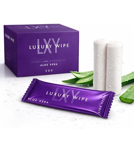 HygieneShopping.Com Lingettes  l'aloe vera en tissu Luxury Wipe (bote de  200 lingettes) : Amazon.fr: Epicerie