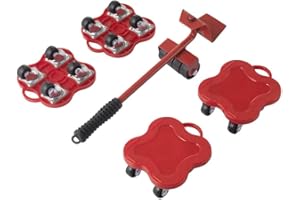 Patins rouleurs pour Le Transport de Meubles TOOLCRAFT TO-7753734 Charge Max: 400 kg