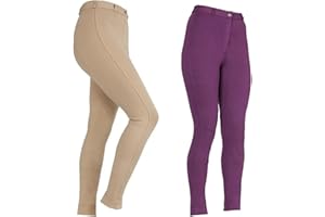 Shires Wessex Riding Jodhpurs in Beige - Maids/Childs 11/12 yrs, Beige