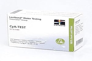 LOVIBOND Boîte de 250 comprimés d'acide cyanurique.