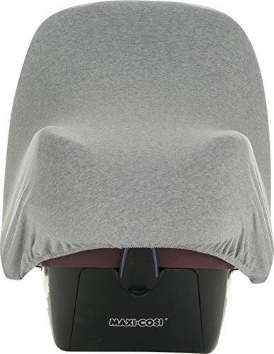 Janabebe® ** Grey ** Universal Verdeck / Dach für Maxi Cosi/Babyschale Gruppe 0+ als Sonnenschutz / Windschutz / SonnenDach / Sonnenverdeck - 5