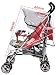 Stroller Rain Cover, SUMERSHA Clear Waterproof Umberlla Stroller Rain Cover Wind Shield Fit Most Umberlla Strollers Pushchairs
