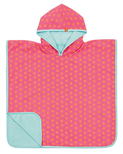 Preisvergleich Produktbild Lässig 1433003805 Beach Poncho, Stars, 12 -36 Monate, rosa