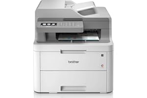 ‎BROTHER Brother DCP-L3550CDW, Farbig, Kompaktes 3-in-1 Farb-Multifunktionsgerät, weiß