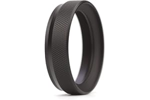 Haoge LUV-X100B - Parasol de metal con protección UV MC Filtro de lente ultravioleta multicapa para Fujifilm X100F X100T X100S X100 X70 Fuji Camera 2 en 1 conjunto de accesorios negro