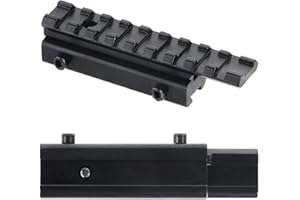 HOUSON M-L-o-K Picatinny adapter do szyn Picatinny Adapter do wyplatania szyn 11 mm do 20 mm, taktyczny zakres rozszerzający adapter do montażu