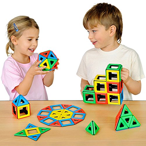 Polydron 50-1010 Magnetic Class Set (Pack of 96)