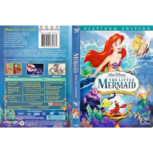 Amazon.co.uk the little mermaid DVD & Bluray