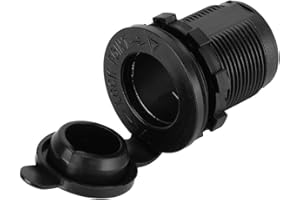 Fydun 12V 24V ABS Motocyklowe gniazdo zapalniczki samochodowej z wodoodporną osłoną