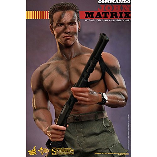 Hot Toys 1:6 Scale John Matrix Commando Figure