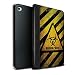 Produktbild Stuff4® PU-Leder Hülle/Case/Brieftasche für Apple iPad Mini 4 Tablet/Biohazard Muster/Warnung Zeichen Kollektion