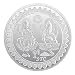 BIS HALLMARKED 99.5 Silver Purity 5 Gram Laxmi Ganesh Silver Coin For Gifting RS.330.00