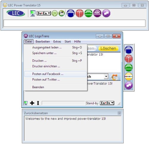 Avanquest Power Translator 15 World Edition - Traductor  Alem  n  750 MB  512 MB  Pentium  PC  Windows XP  Windows Vista 32-bit  Windows 7  Windows 7 64-bit  Windows 7 32-bit 