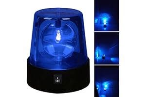 TONGDEJING LED Strobe Light, Disco Party Rotating Lamp DJ Flashing Stage Lights Police Car Siren Strobe Light with Switch Control for DJ Show Bar