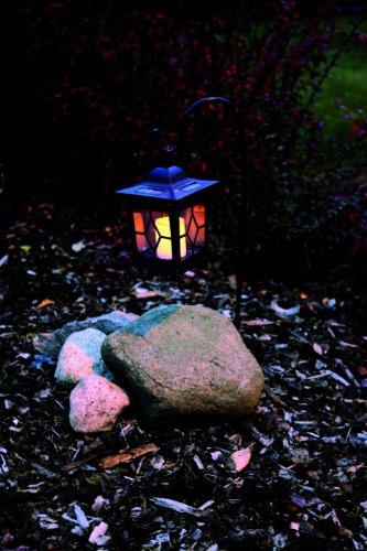 Star 477-20 LED-Solarlaterne, 1-teilig,ca. 58 cm x 14,5 cm, schwarz - 2