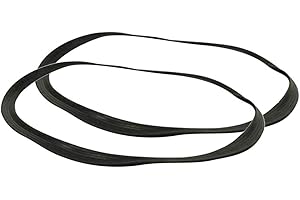 Amuzocity 2X Silla de Salón de Peluquería Equipo de Base Hidráulica Junta de Anillo de Goma Trim Protect