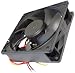 Produktbild Aerzetix: Gehäuse Lüfter Gehäuselüfter Axial-Lüfter 24V 92x92x25mm 127,421m3/h 46dBA 4800rpm 5.28W 0.22A Vapo 3 kabel 24AWG C14557