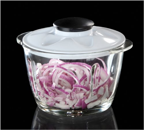 Russell Hobbs Desire 18558-56 Zerkleinerer mit Glasbehälter schwarz / rot - 2