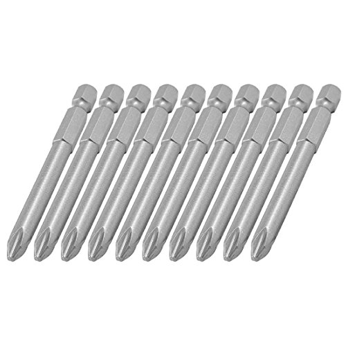 magnetisch 75 mm lang PH2 Schraubendreher Phillips Treiber Bits 10 PCS
