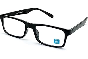 Kiss Lunettes neutres avec BLUE LIGHT FILTER - Antireflet mod. TIGHT - Anti-fatigue et relaxant - PC, TV, Gaming