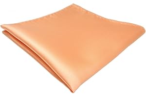 TigerTie - Fazzoletto da taschino di design in tinta unita - fazzoletto pochette fazzoletto cavallerizzo - misura 30 x 30 cm