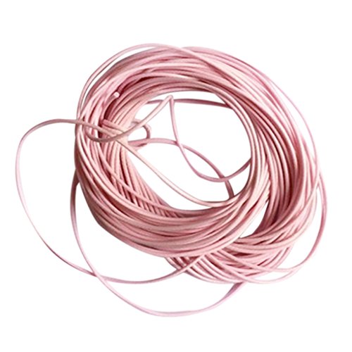 10m Wachs Wachsschnur Nylonschnur Seil Für DIY Armband Neckace 1mm Machen - Rosa