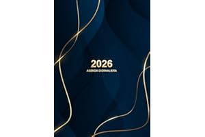 Agenda 2026 giornaliera: 1 pagina per giorno - formato grande A4 - 12 mesi Da gennaio a dicembre.