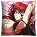 Produktbild passt Reißverschluss High School Dxd no-shift Baumwolle Polyester Bett Kissen Bezug Fällen 40,6 x 40,6 cm 40 x 40 cm