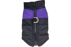 COXNSXX Dog Clothes Coat Waterproof Winter Jacket Warm Vest Pet Dog Coat for Small Medium Large Dogs Size S M L XL XXL 3XL 4XL 5XL 6XL 7XL