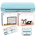 Produktbild Silhouette Cameo 3 Schneideplotter Teal Glitter mit Kit-Vinyl, Kit-Heat-Trans, Kit-Pen und Tool-Kit