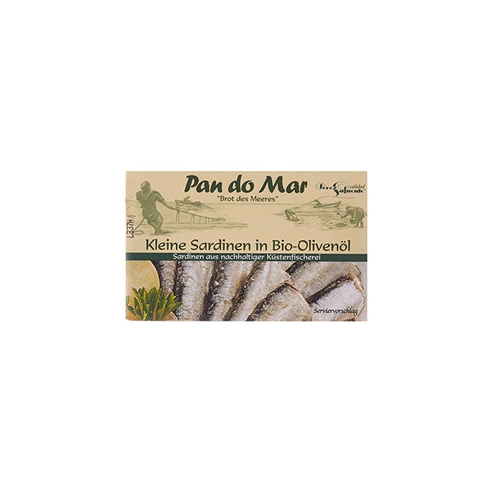 Pan Do Mar Kleine Sardinen In Bio Olivenl 5er Pack 5 X 120 G