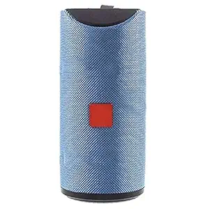 Wireless Bluetooth Speaker Sound Box Loudspeaker Soundbar TG113 Bluetooth Wireless Speaker Portable Outdoor Stereo Bass Sound Subwoofer (Blue)