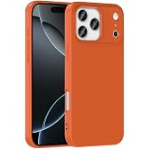Zore Apple ile uyumlu iPhone 17 Pro Max Kılıf Zore Mara Lansman Kapak Turuncu
