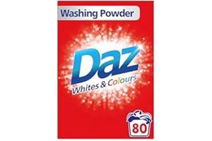 Daz Washing Powder For Whites & Colours 80 Washes 5.2kg