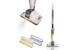 BEST DIRECT VibraTwin Dual Action Balai vapeur filaire Aspirateur sans Sac - Nettoie, frotte, polit, rajeunit et restaure tous vos sols, Comme vu à la TV