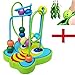 Price comparison product image Bluester Toys,Early childhood Hot Children Kids Baby Colorful Wooden Mini Around Beads Educational Game Toy