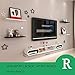 Produktbild Set Top Box Rack TV Wanddekoration TV-Schrank Wohnzimmer Wand-Trennwände Schlafzimmer-Wandregale Wanddekorationen (Mehrfache Arten vorhanden) ( Farbe : R )