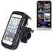 Produktbild Fahrradhalterung für Blackberry Z30, Handyhalterung Lenkstange Fahrrad Halter Motorrad Bike mount Smartphone Halter Wasserabweisend, regensicher, spritzwasserdicht